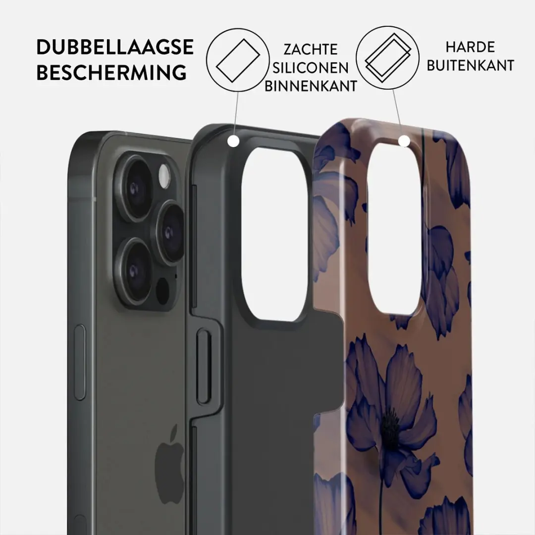 Burga Telefoonhoesje iPhone 15 Pro MagSafe Velvet Night