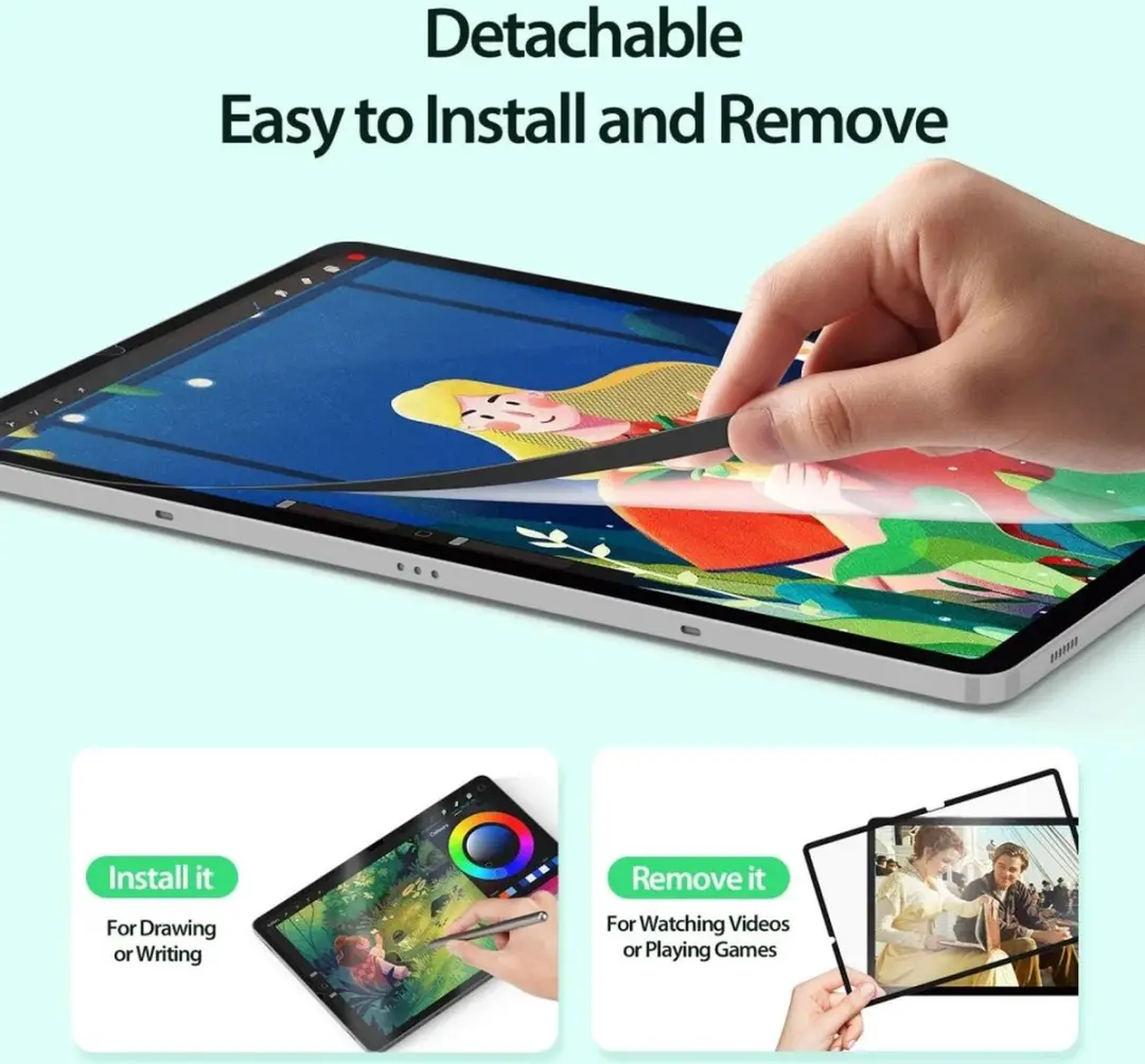 Dux Ducis Screen Protector Samsung Galaxy Tab S10+/S9+/S9 FE+/S8+/S7+/S7 FE - Transparant