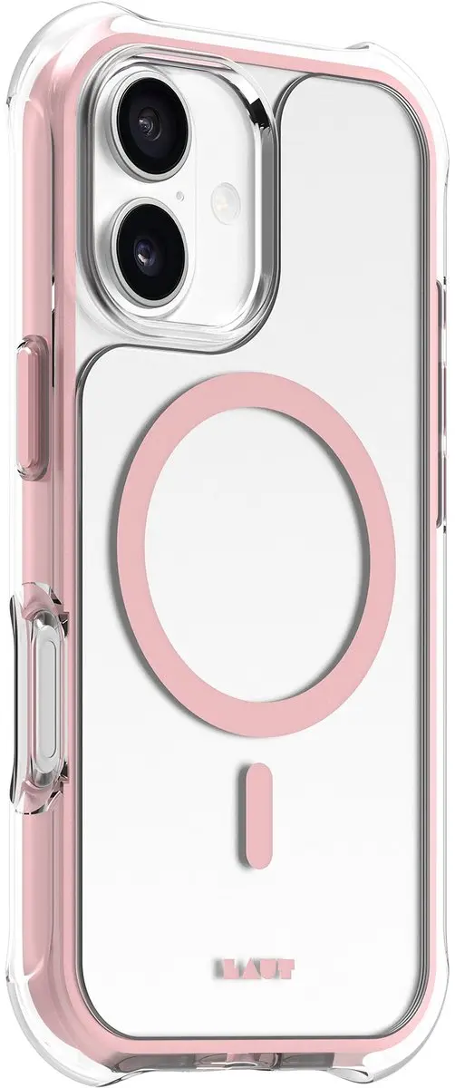 Laut Aero Protect iPhone 17 Hoesje - Lace Pink - MagSafe