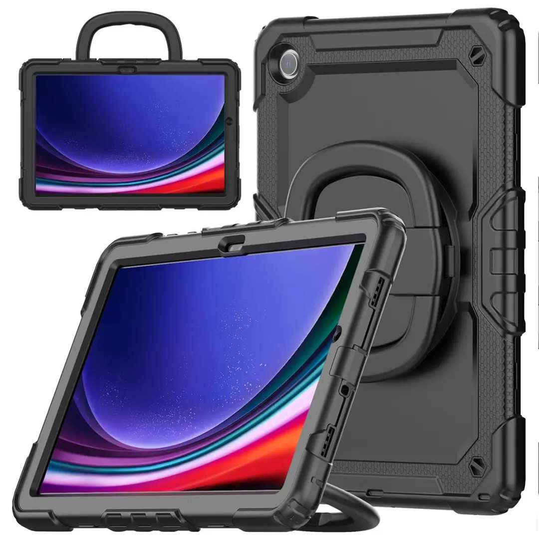 Mobilize MOB-FHPCB-GALTABA9P11 Tablethoes - Samsung Galaxy Tab A9 Plus 11" - Zwart