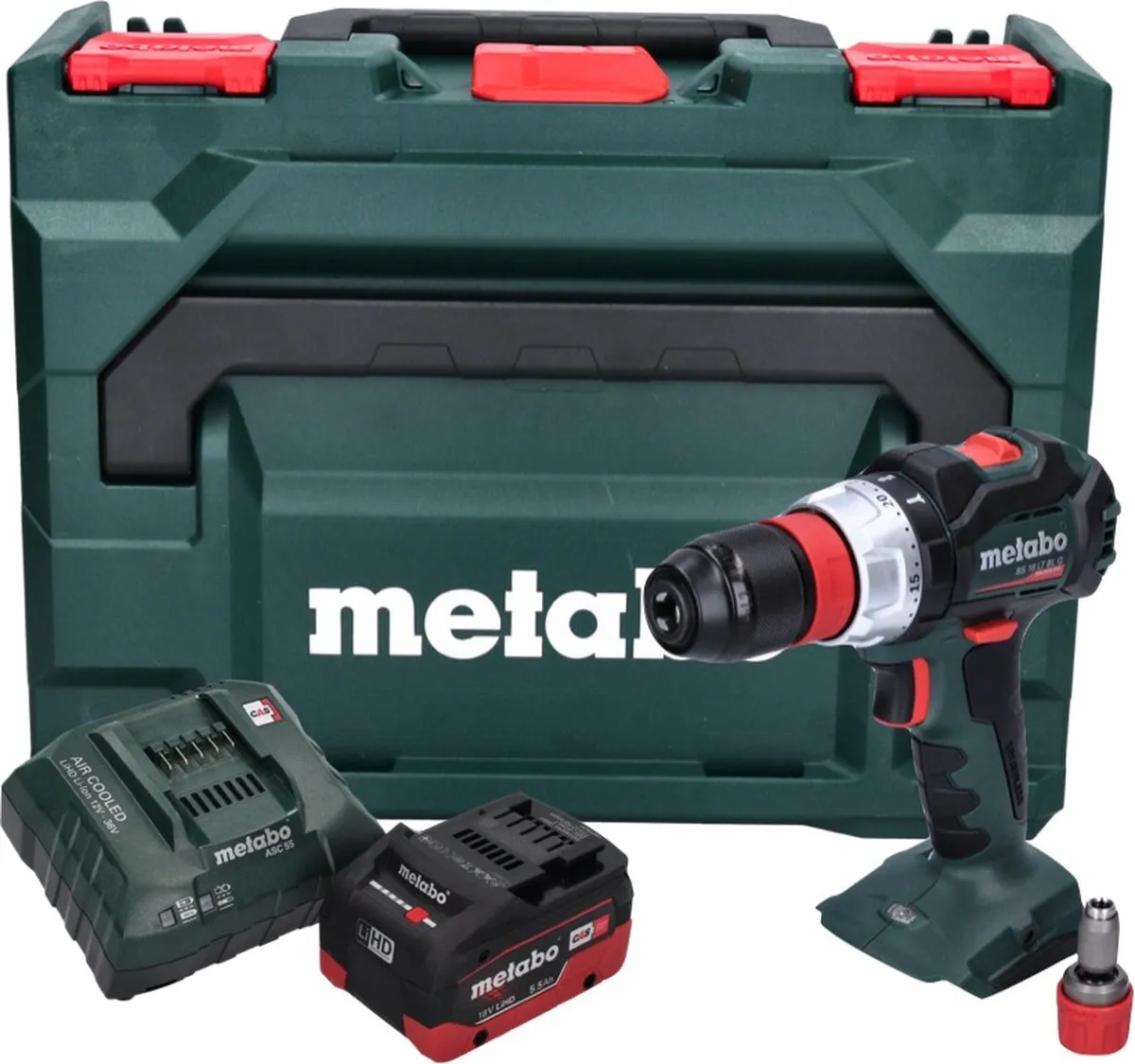 Metabo BS 18 LT BL Q Accuboormachine 18V 75Nm - 1x 5,5Ah Accu - afbeelding 4 van 5