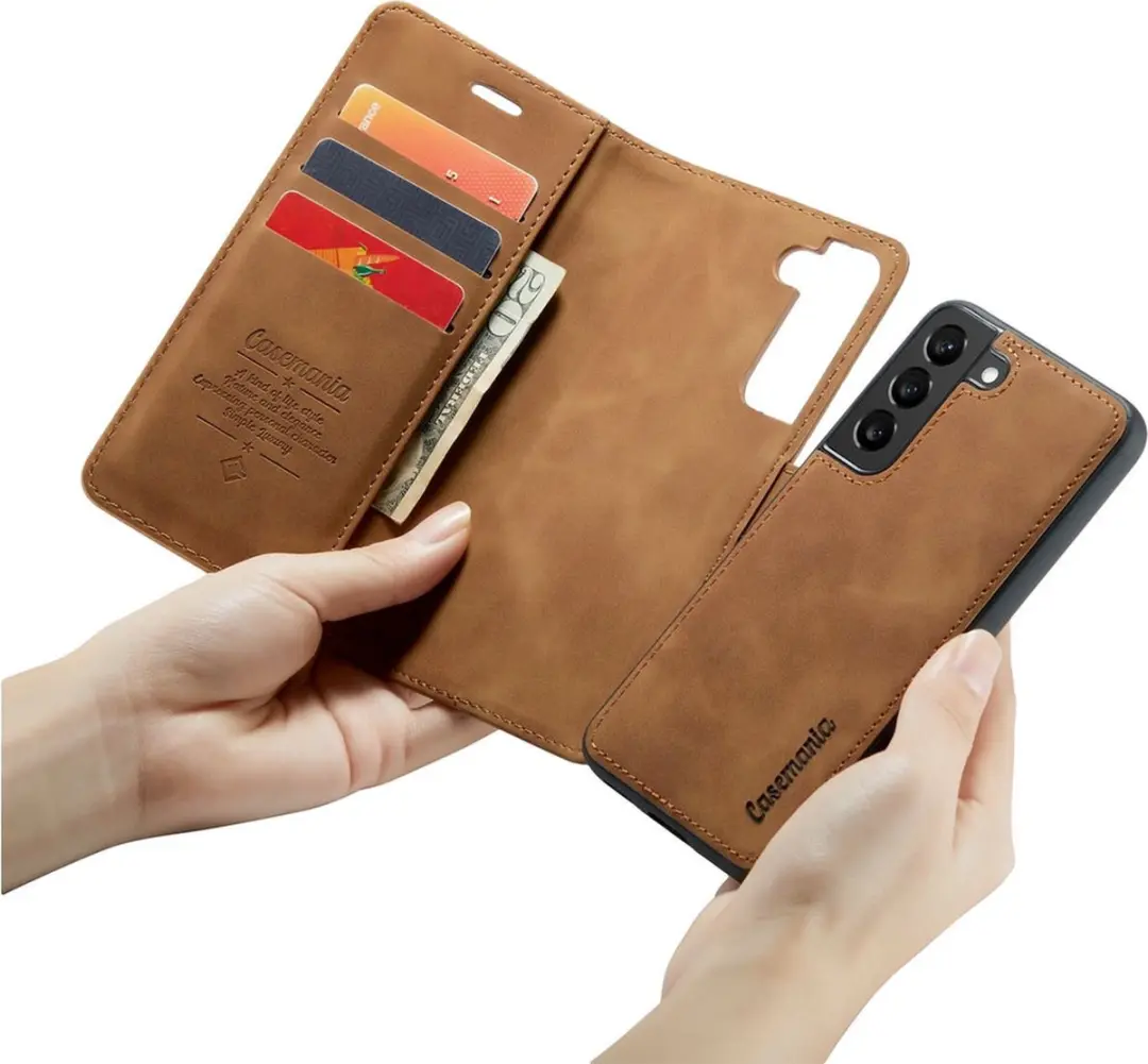 Caseme Bookcase Hoesje Samsung Galaxy S24+