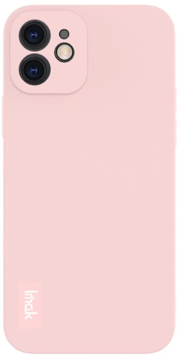 Imak iPhone 12 TPU Hoesje - Roze - 101124358B