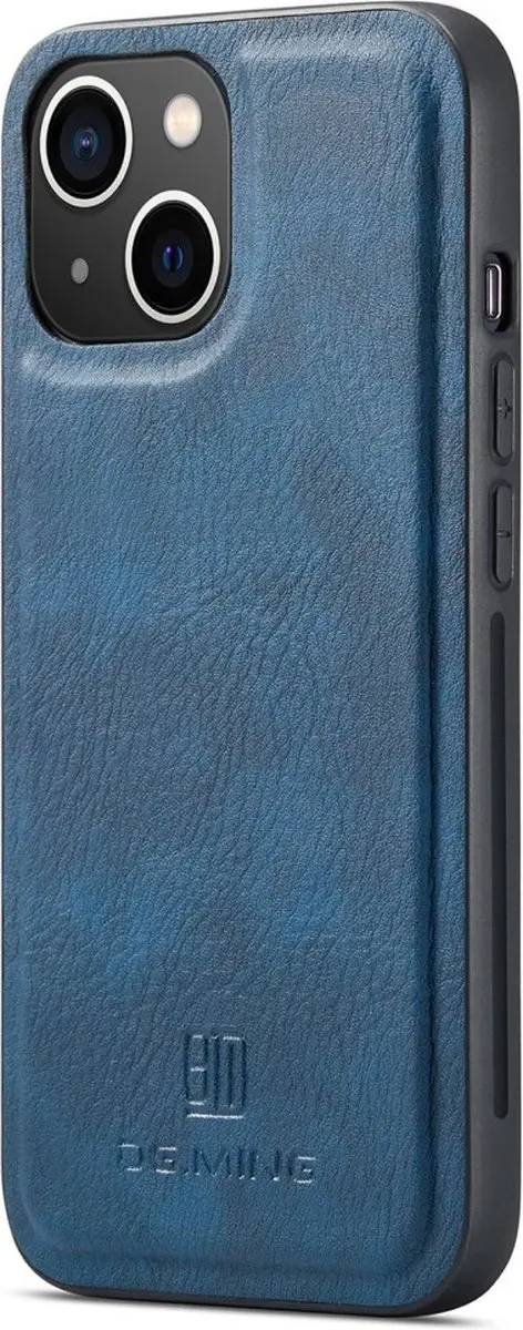 DG.MING iPhone 15 Hoesje Blauw - 2-in-1 Book Case