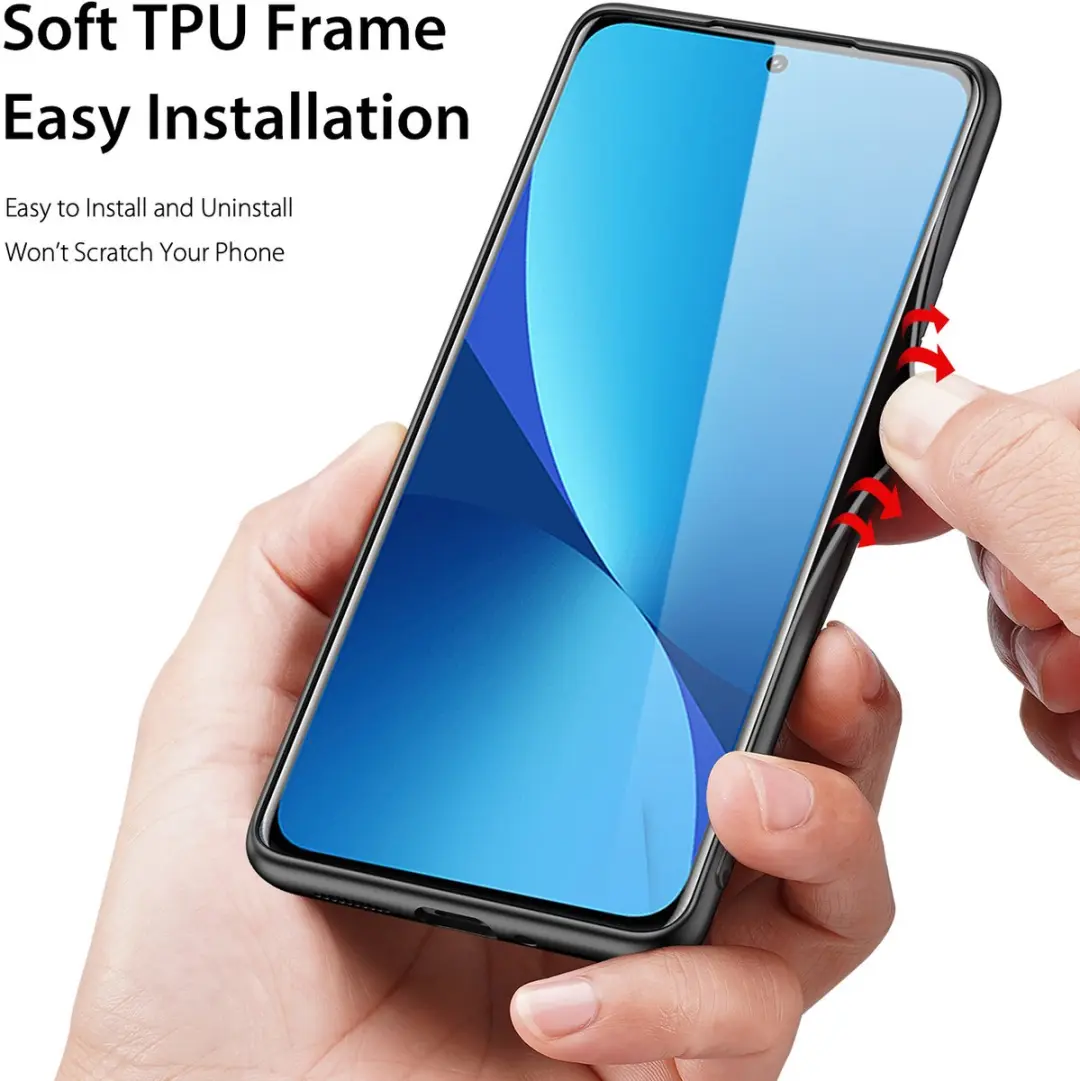 Dux Ducis Fino Series XMI12-09 Telefoonhoesje - Xiaomi 12 - Zwart