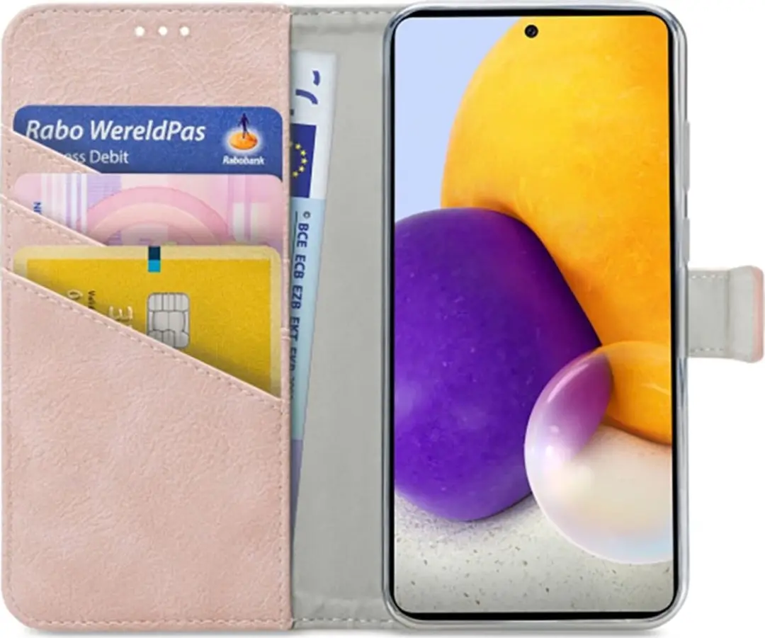 My Style Samsung Galaxy A73 5G Flex Wallet Hoesje - Roze