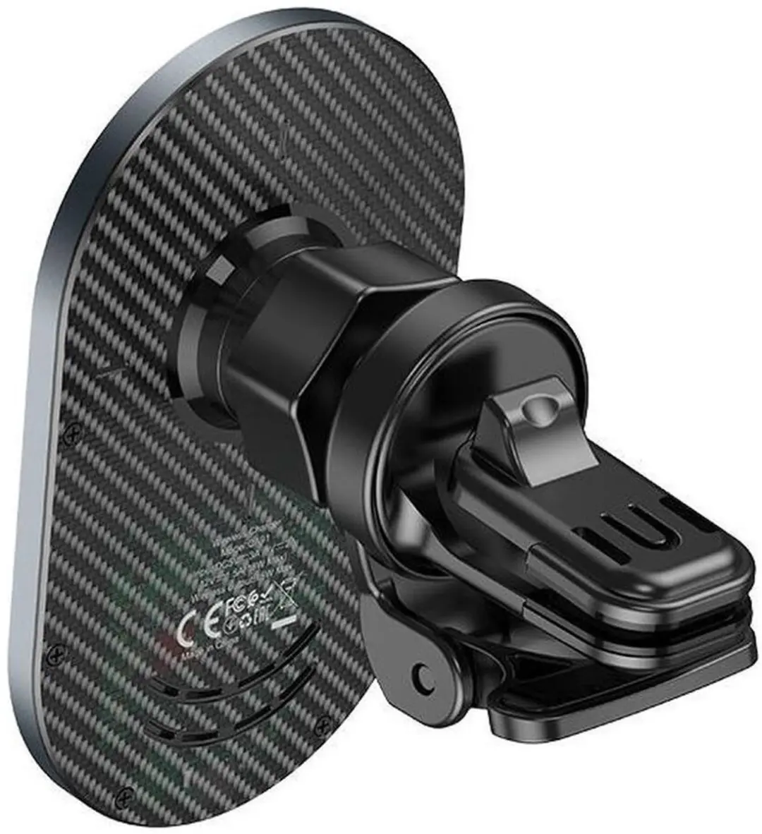 Hoco MagSafe Ventilatierooster Auto 15W CA91 - Zwart