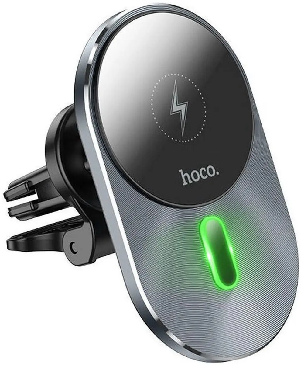 Hoco MagSafe Ventilatierooster Auto 15W CA91 - Zwart