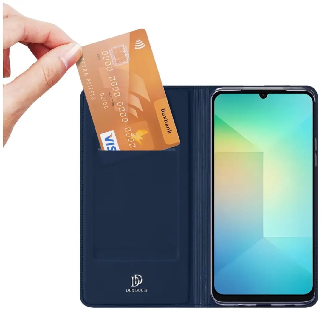 Dux Ducis Skin Pro Hoesje Samsung Galaxy A07 - Blauw