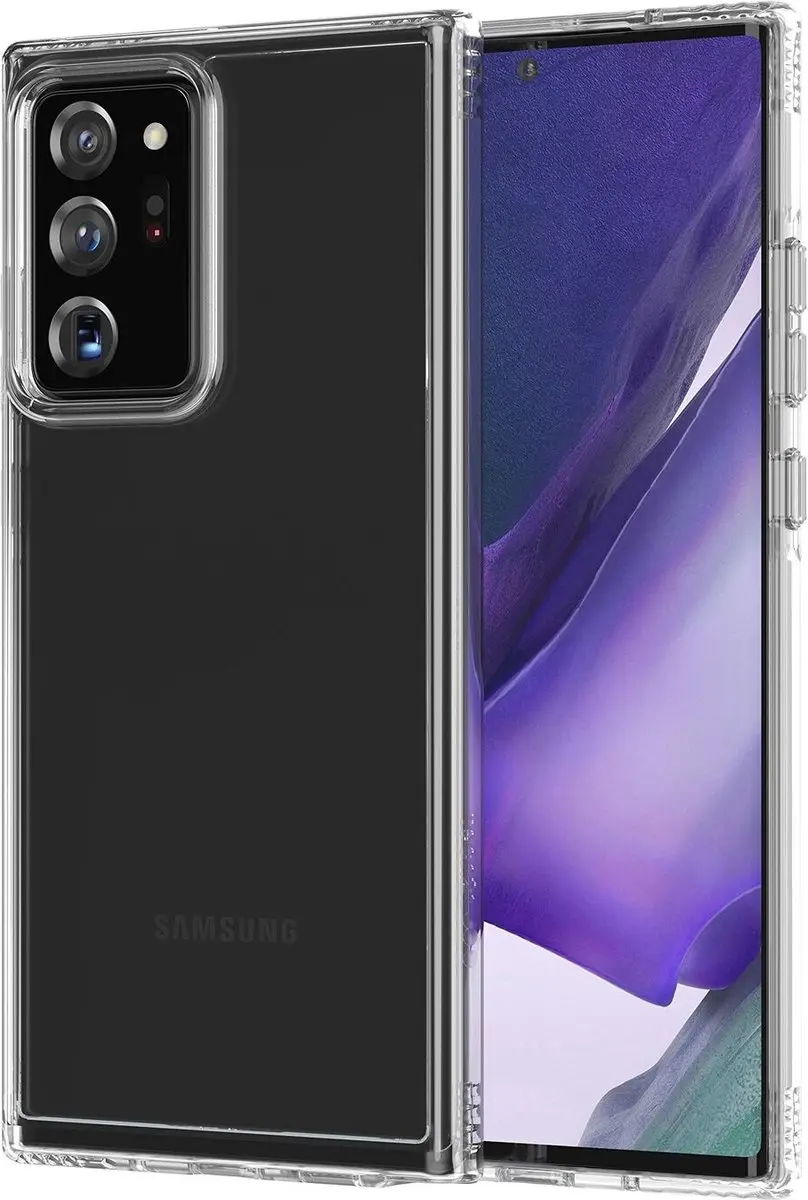 Tech21 Evo Clear Hoesje - Samsung Galaxy Note20 Ultra - Transparant