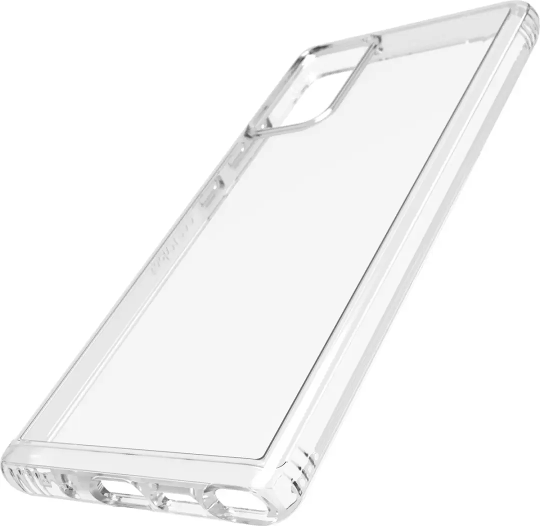 Tech21 Evo Clear Hoesje - Samsung Galaxy Note20 Ultra - Transparant - afbeelding 6 van 6