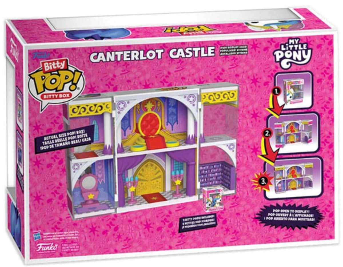 Hasbro Bitty POP! Boxes Vinyl Figure MLP- Canterlot Castle