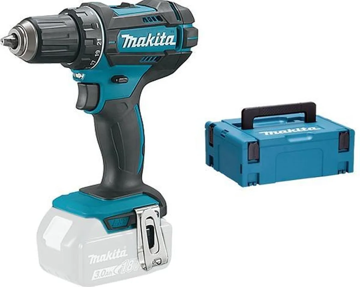 Makita DDF482ZJ Accu Schroefboormachine 18V - 21 standen - afbeelding 6 van 6