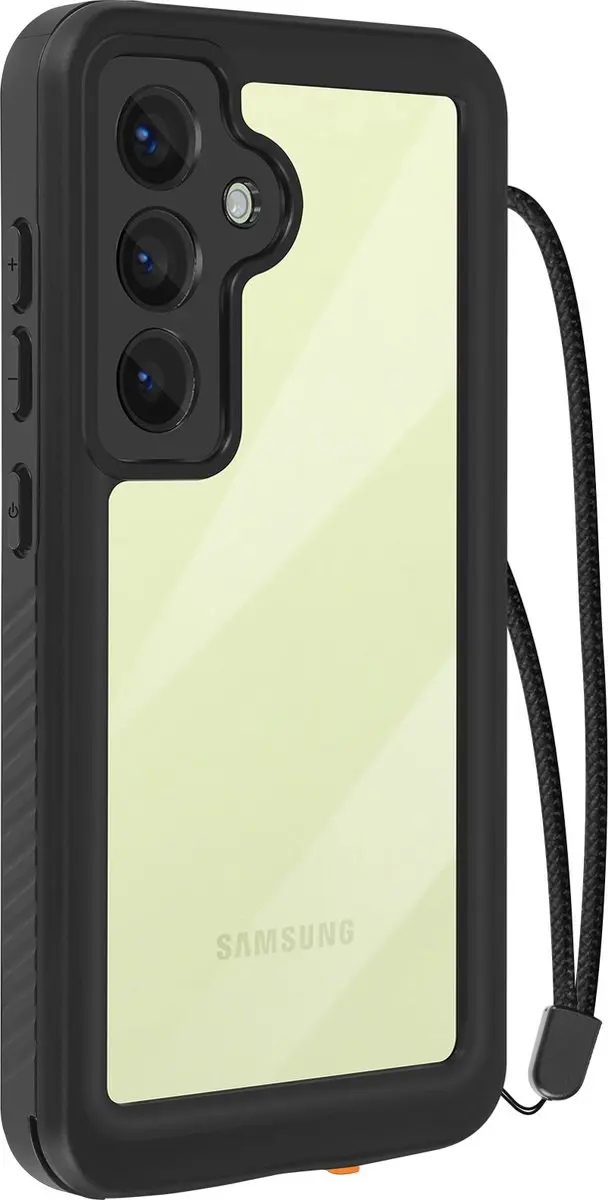 Redpepper BACK-REDP-S24R Hoes Samsung Galaxy S24 - Waterdicht IP68 - Zwart