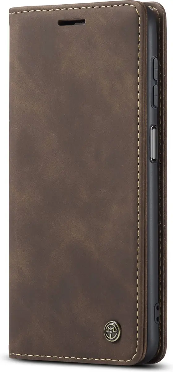 Caseme 013 Book Case Hoesje Samsung Galaxy A16 - Donkerbruin