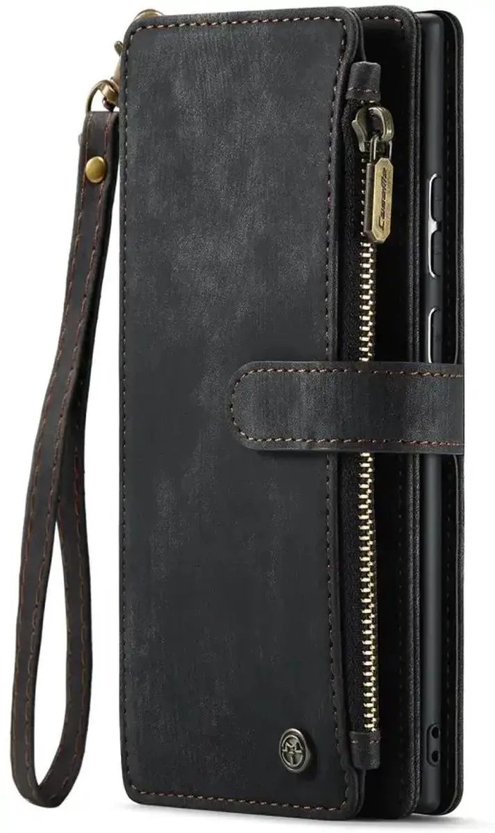 Caseme C30 Hoesje Samsung Galaxy S25 Ultra - Zwart