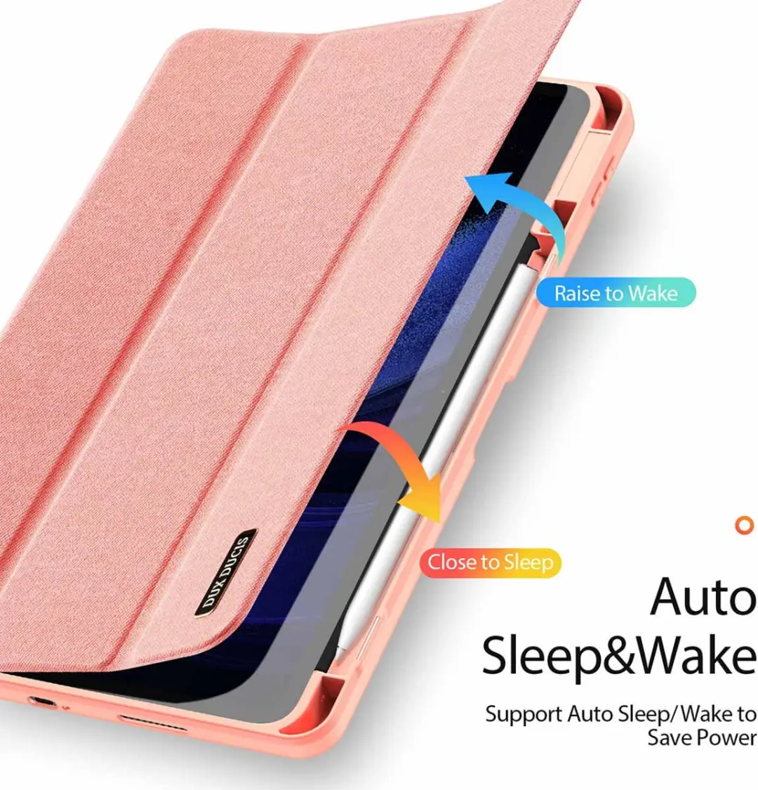 Dux Ducis Domo Tri-fold Tablethoes Xiaomi Pad 6/6 Pro SH00064384 - Roze