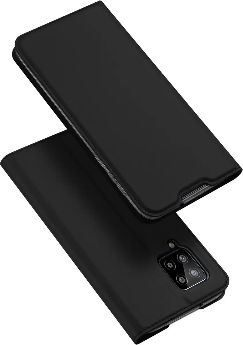 Dux Ducis Pro Serie Slim Wallethoes Samsung Galaxy A42 - Zwart