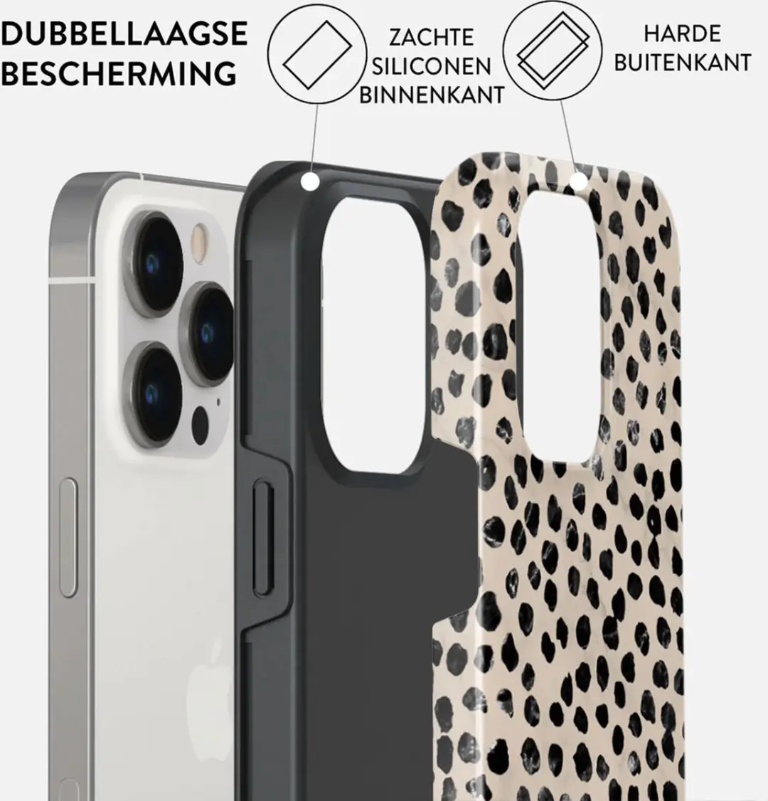 Burga Tough Backcover iPhone 15 Pro MagSafe - Almond Latte