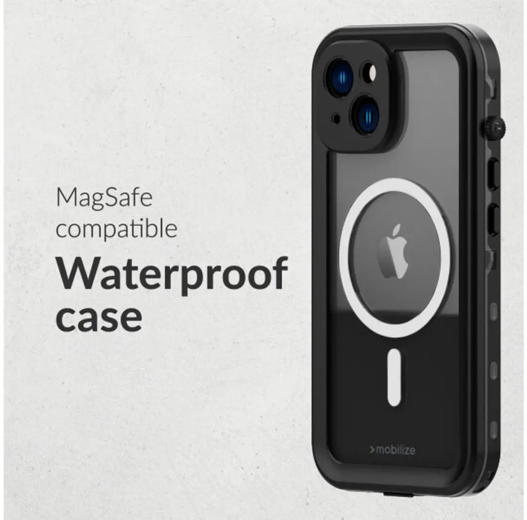 Mobilize Rugged Case iPhone 16e/17e - Transparant - MOB-WAT-iP16e-CLBL