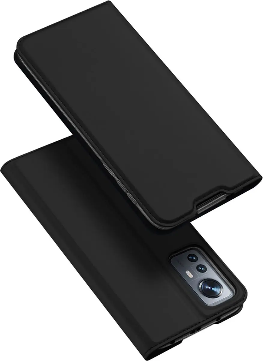 Dux Ducis Slim Softcase Bookcase Xiaomi 12 Lite SH00052783 - Zwart