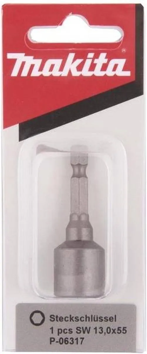 Makita Dop 13,0x55mm 1/4" ZK Vorm E P-06317