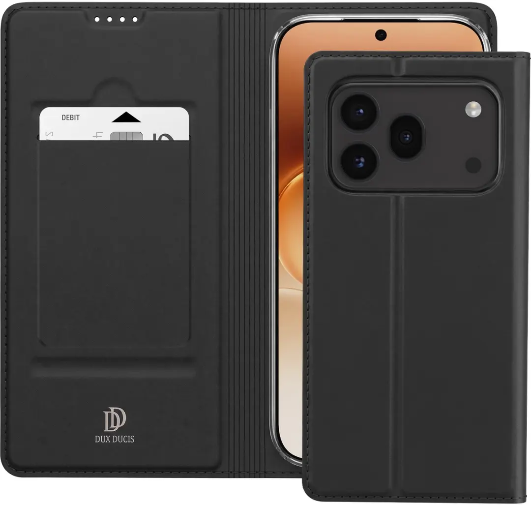 Dux Ducis Hoesje Honor 600 Pro FOLIO-PRO-BK-H600X - Zwart