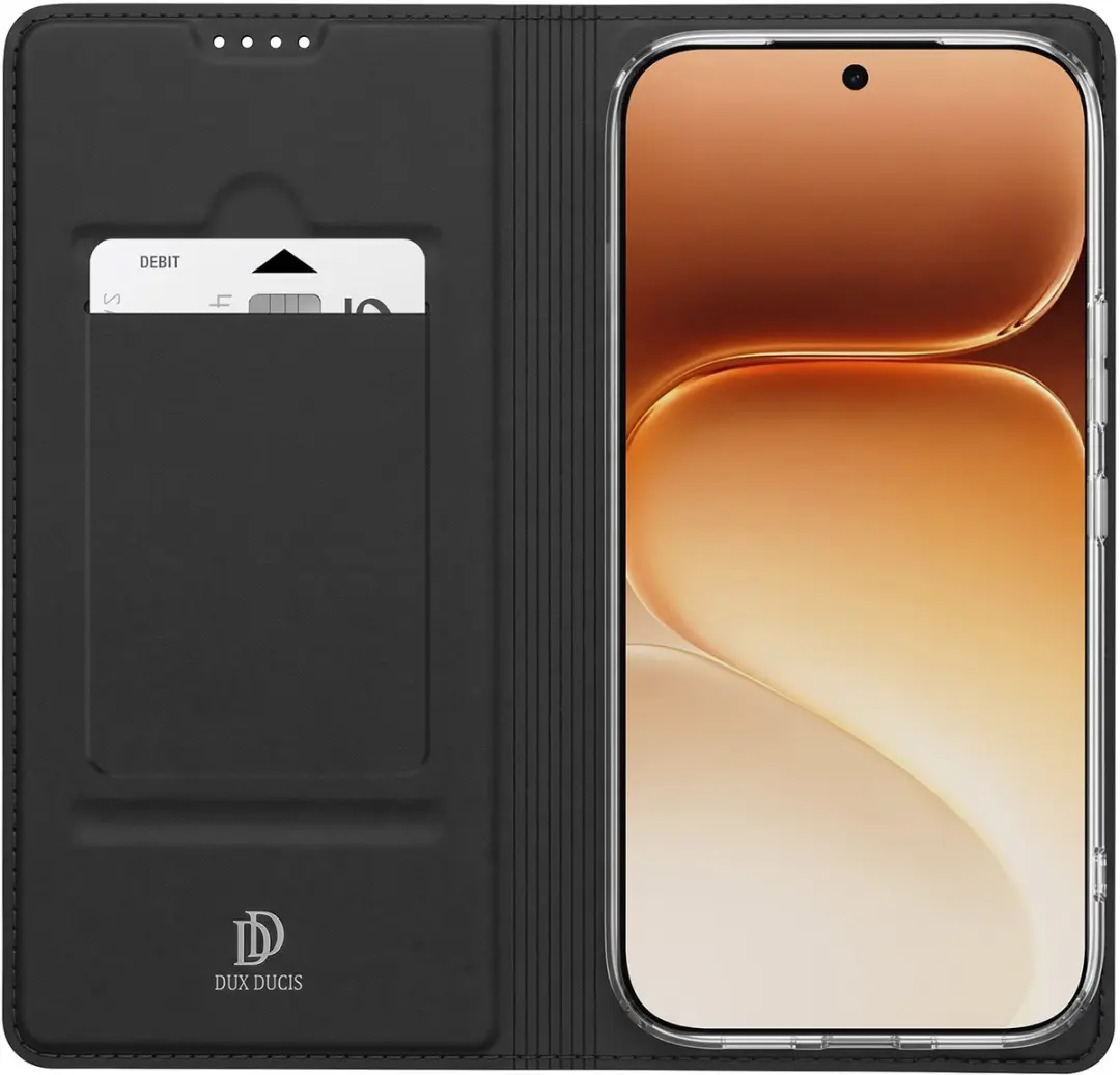 Dux Ducis Hoesje Honor 600 Pro FOLIO-PRO-BK-H600X - Zwart