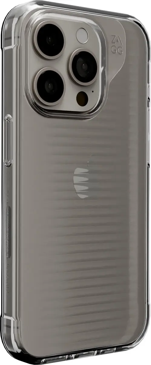 ZAGG iPhone 15 Pro Luxe Hoesje - Transparant - 840056193192