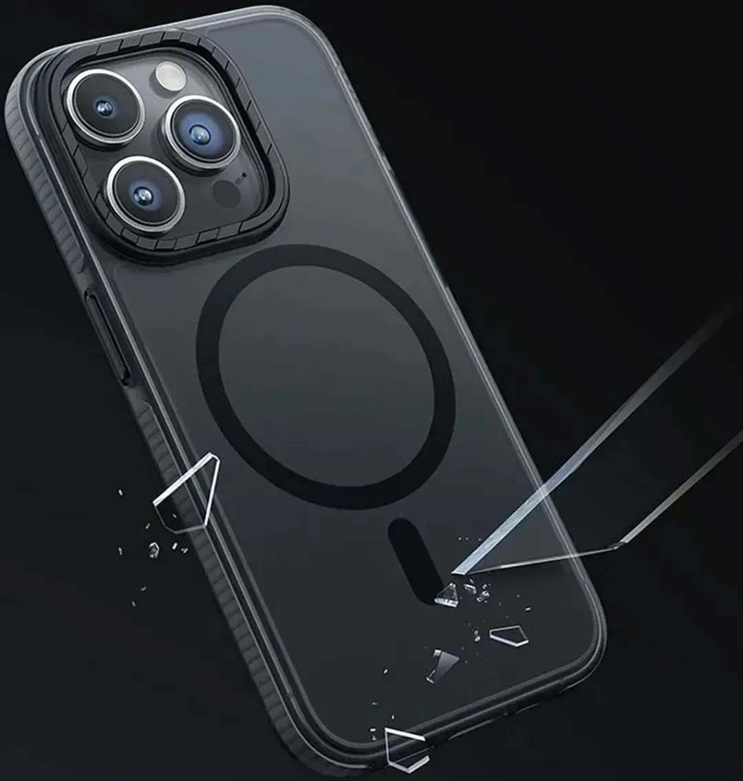Hoco Lord Series MagSafe Hoesje iPhone 15 Pro - Zwart
