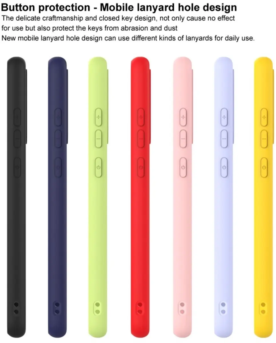 Imak iPhone 12 TPU Hoesje - Geel - MPN 101124358D
