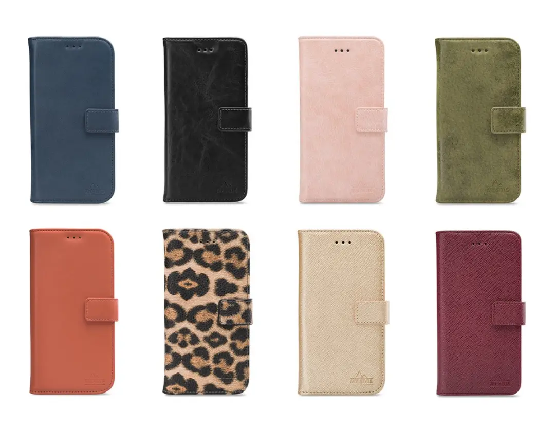 My Style iPhone 14 Plus Hoesje Flex Wallet - Bruin - mpn-8718256973710
