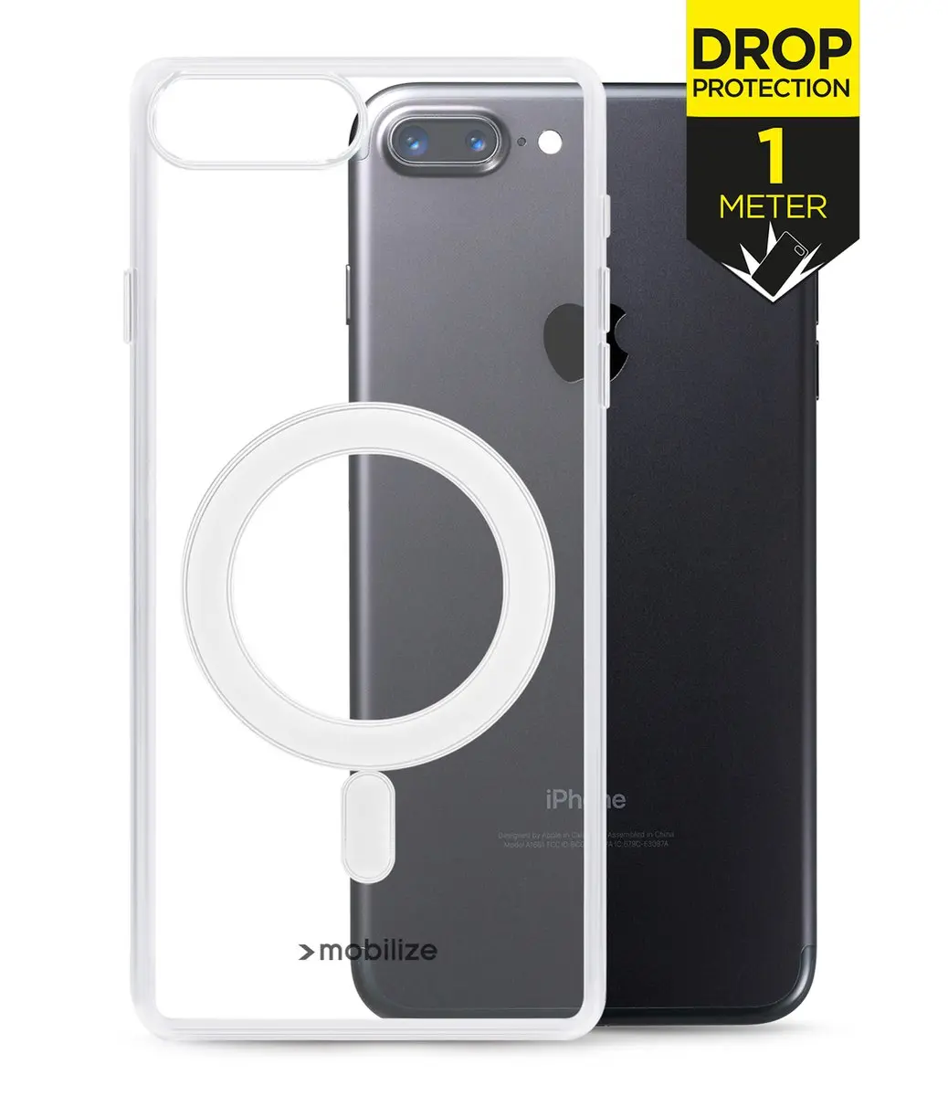 Mobilize MOB-NPCMSC-IPH8PLUS iPhone 7 Plus Hoesje - Transparant