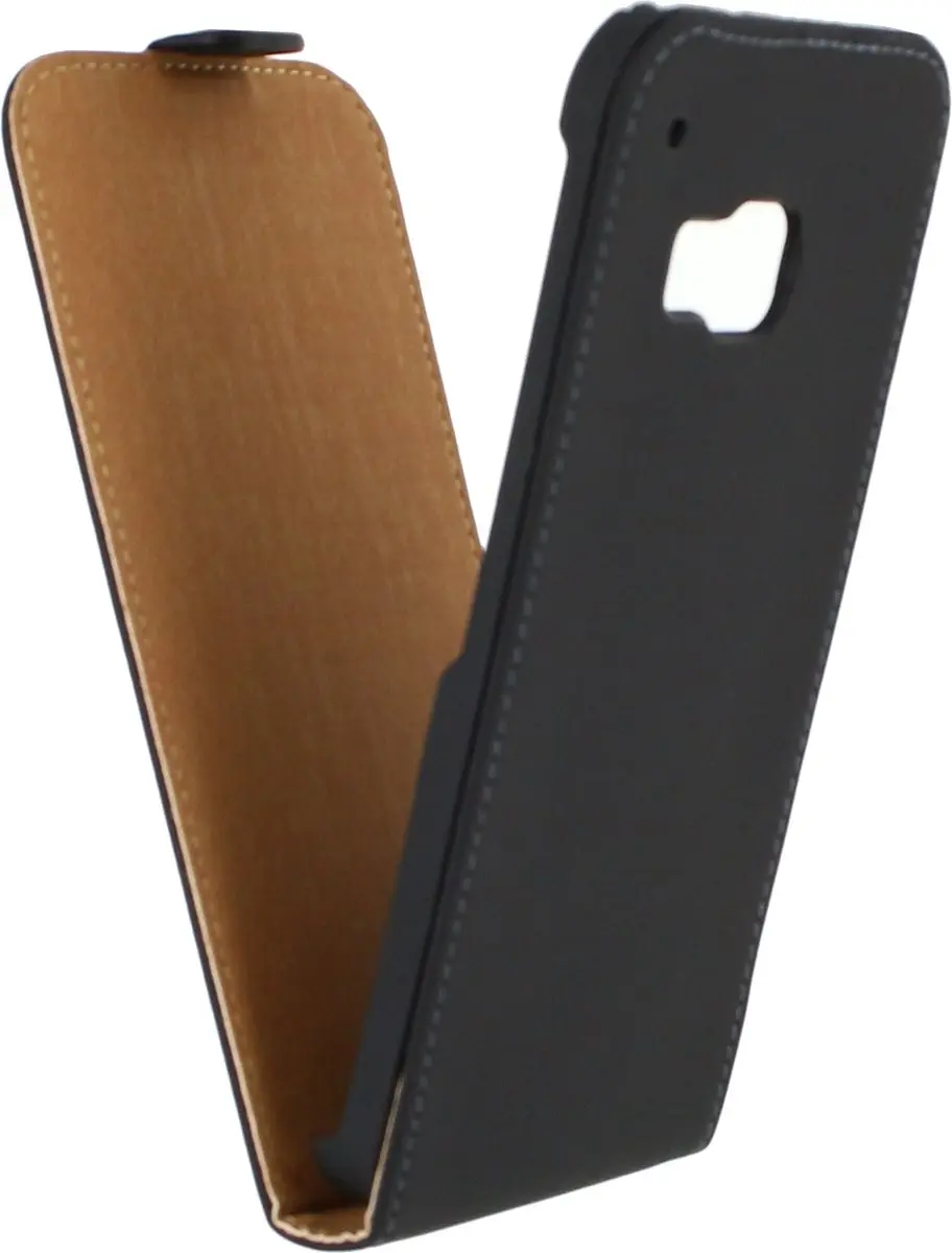 Mobilize Ultra Slim Flipcase HTC One M9 - Zwart - MOB-USFCB-M9