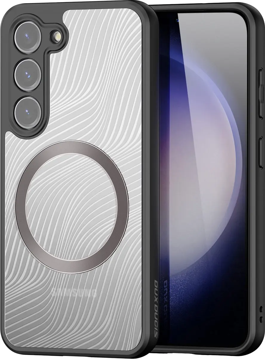 Dux Ducis Aimo Back Cover Zwart - Samsung Galaxy S23 Ultra