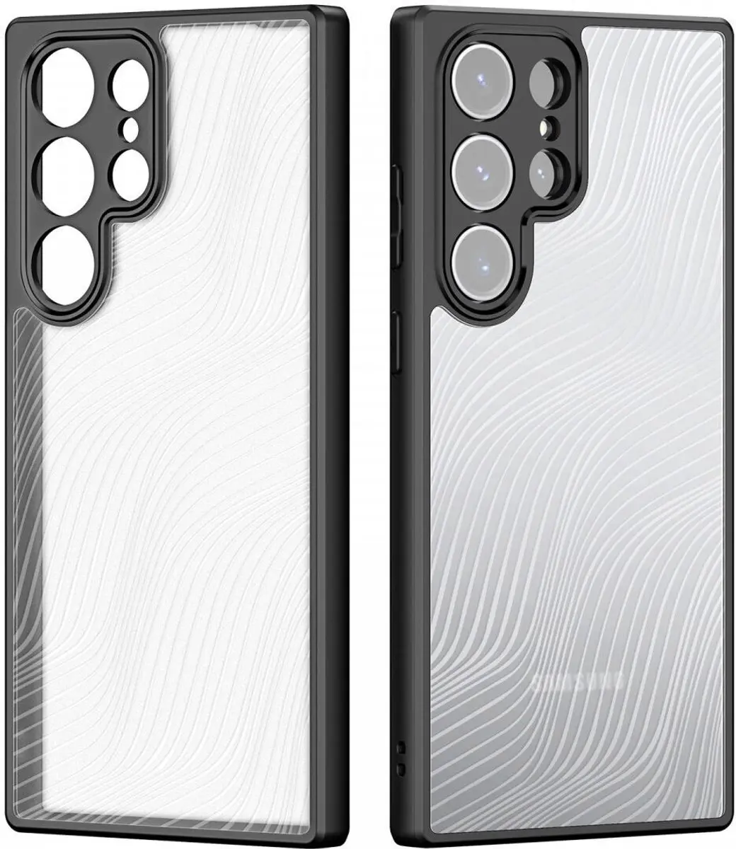 Dux Ducis Aimo Back Cover Zwart - Samsung Galaxy S23 Ultra