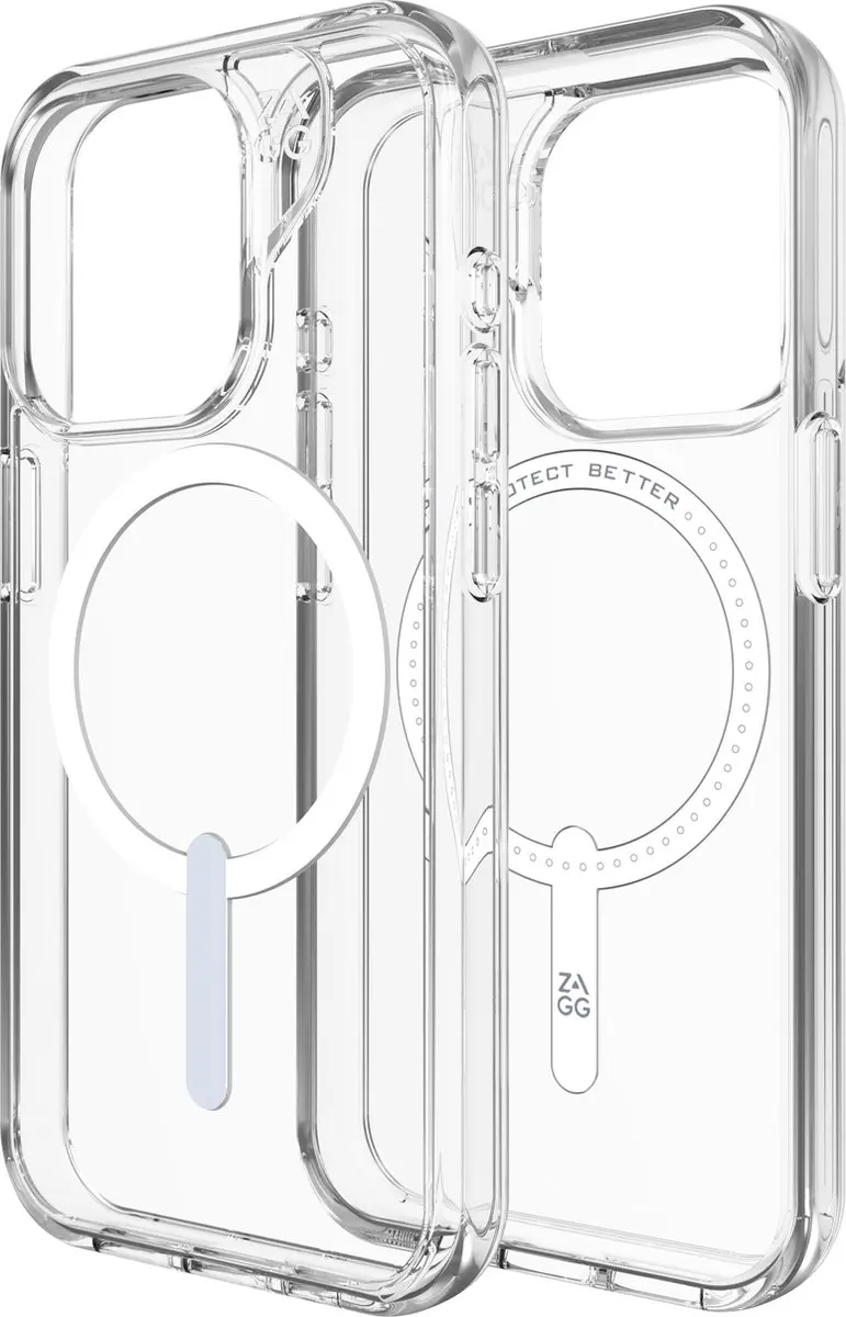 ZAGG Crystal Palace Snap Hoesje 54649 - iPhone 15 Pro - Transparant