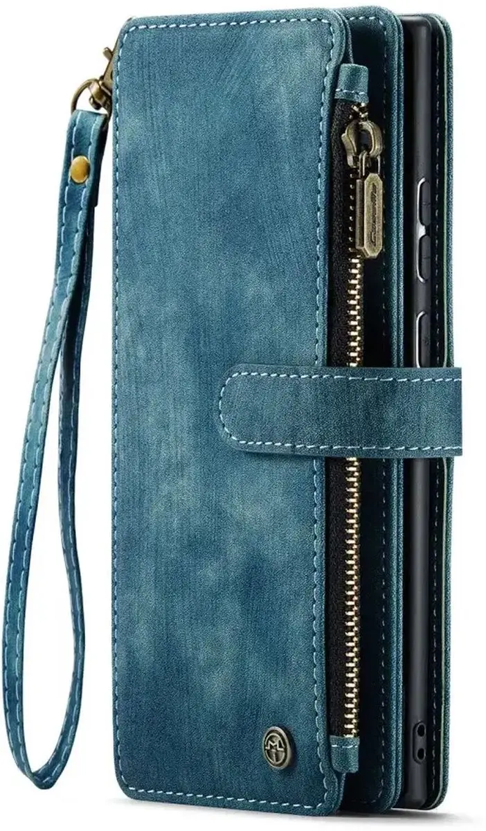 Caseme C30 Hoesje Samsung Galaxy S25 Ultra - Blauw