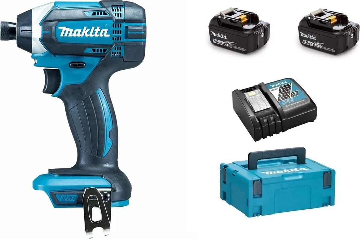 Makita DTD152RTJ Slagschroevendraaier - 18V - 2x 5.0Ah