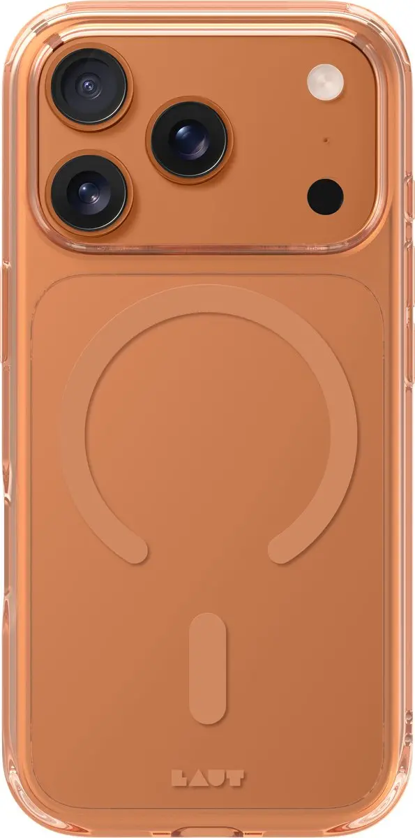 Laut Crystal Fluro iPhone 17 Pro Max Hoesje - LIP25DCFBR - Oranje