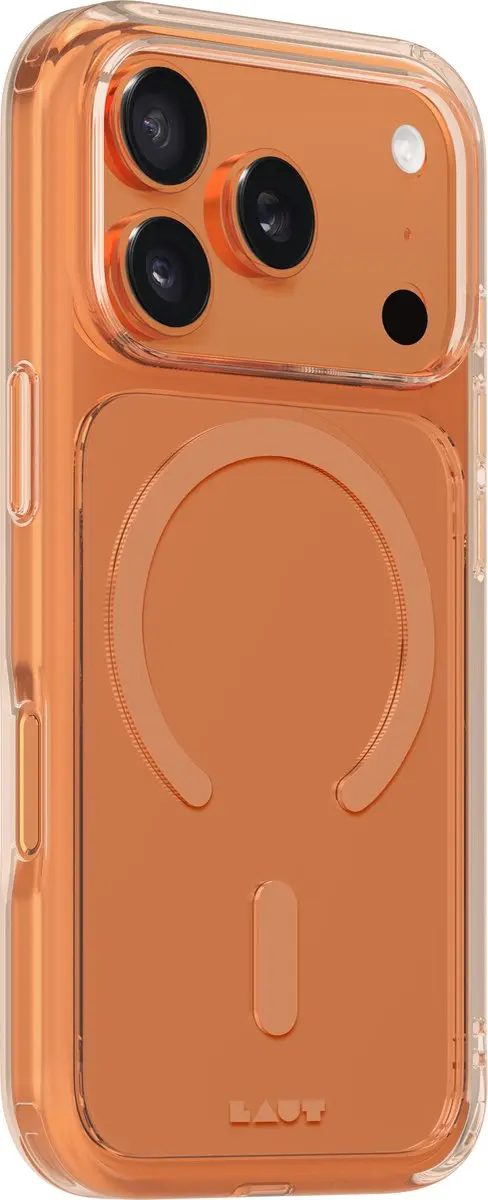 Laut Crystal Fluro iPhone 17 Pro Max Hoesje - LIP25DCFBR - Oranje