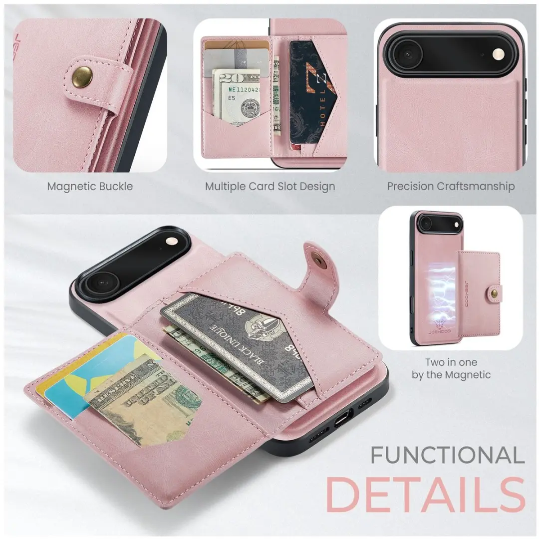 Caseme JH-01 Hoesje iPhone Air - Roze