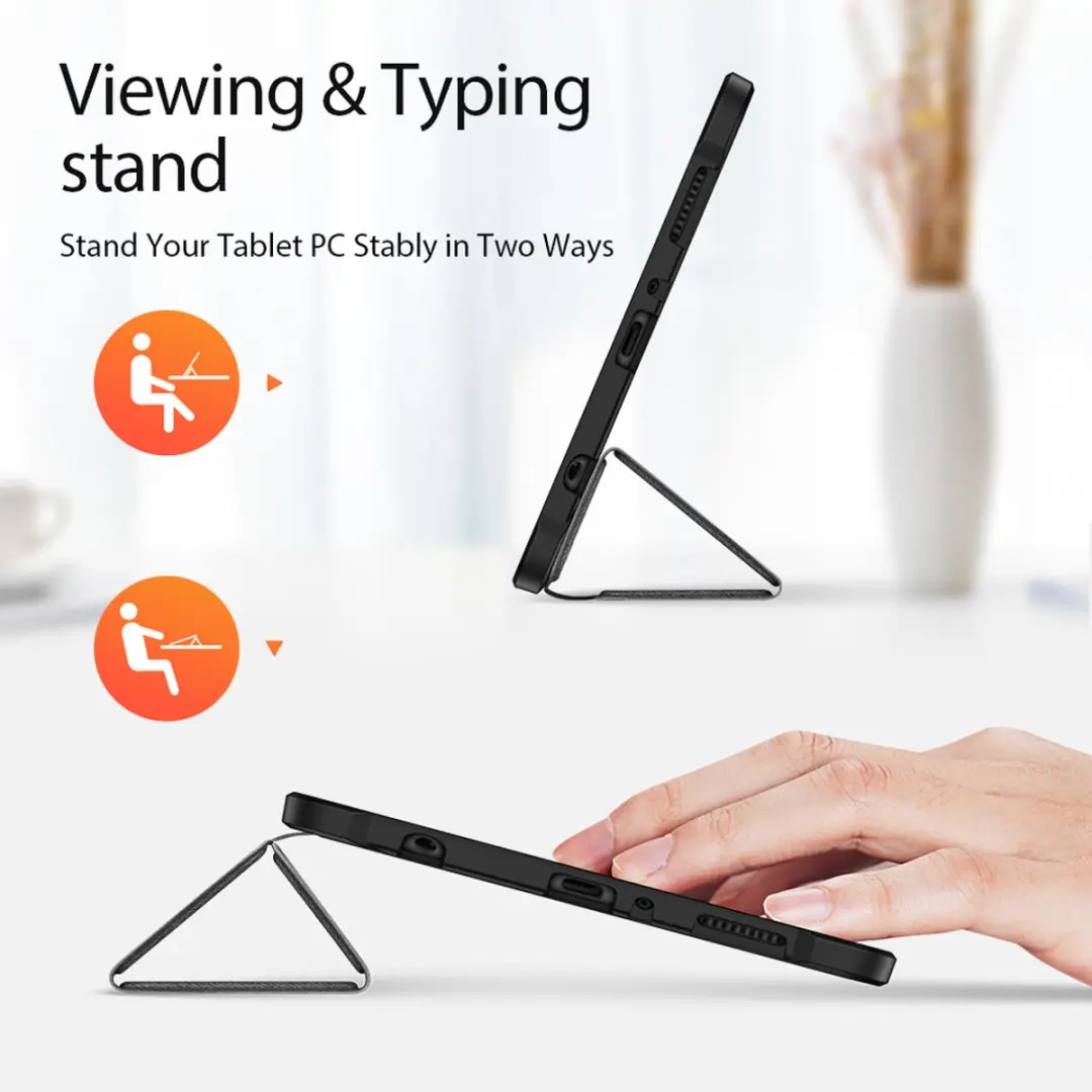 Dux Ducis Domo Bookcase Samsung Galaxy Tab S9 11" - Zwart