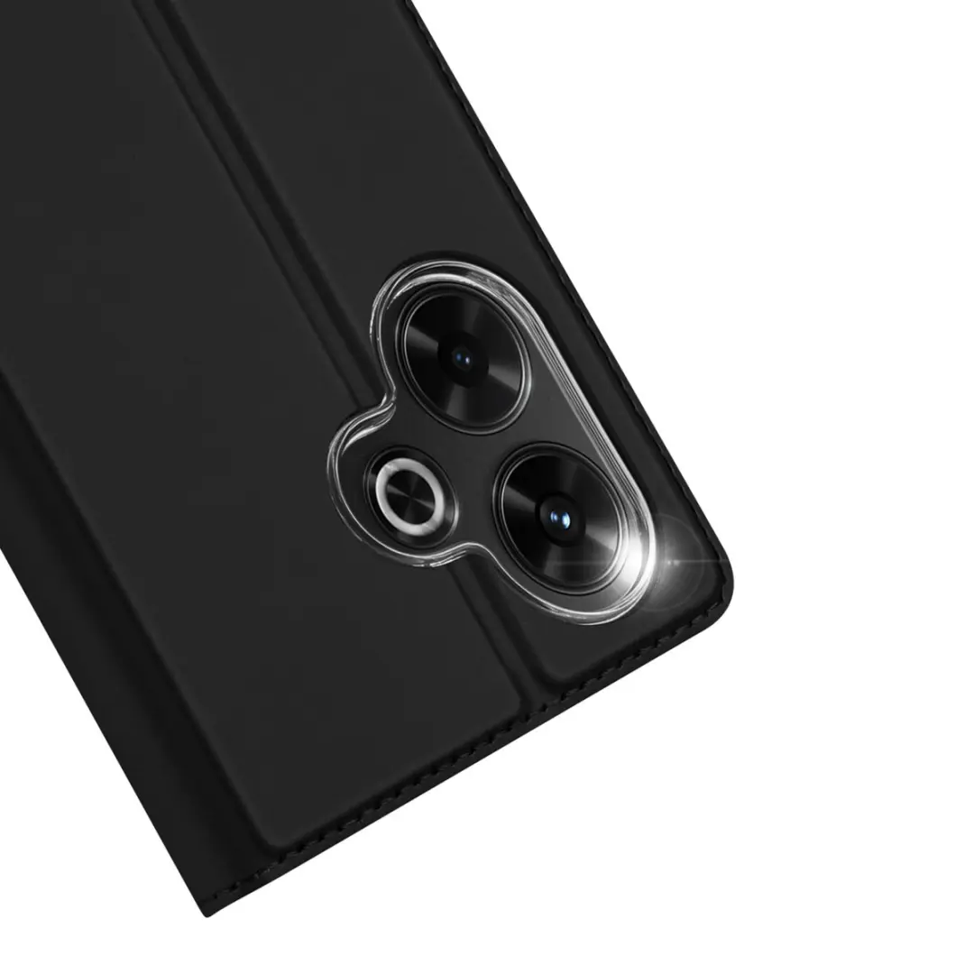 Dux Ducis Skin Pro SH00079096 Hoesje - Xiaomi Poco M6/Redmi 13 - Zwart