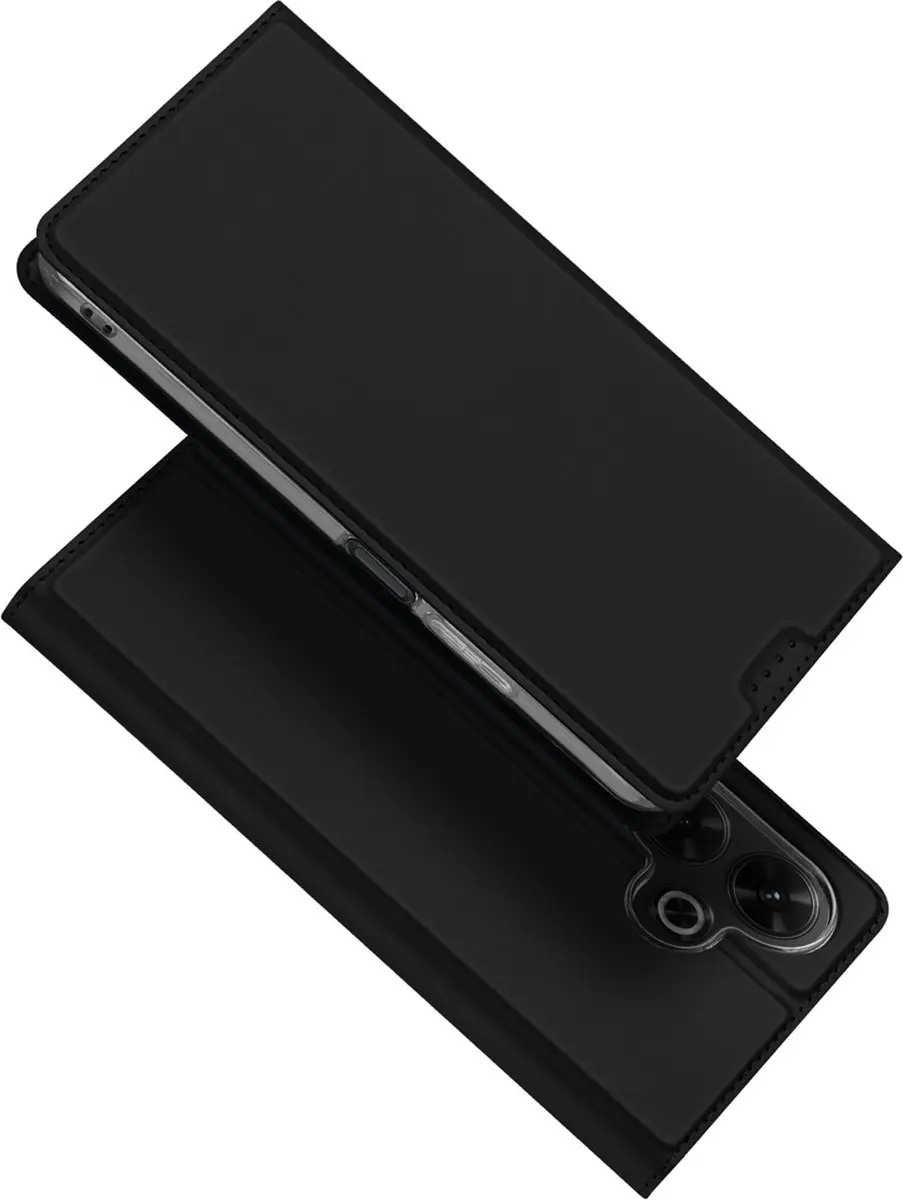 Dux Ducis Skin Pro SH00079096 Hoesje - Xiaomi Poco M6/Redmi 13 - Zwart
