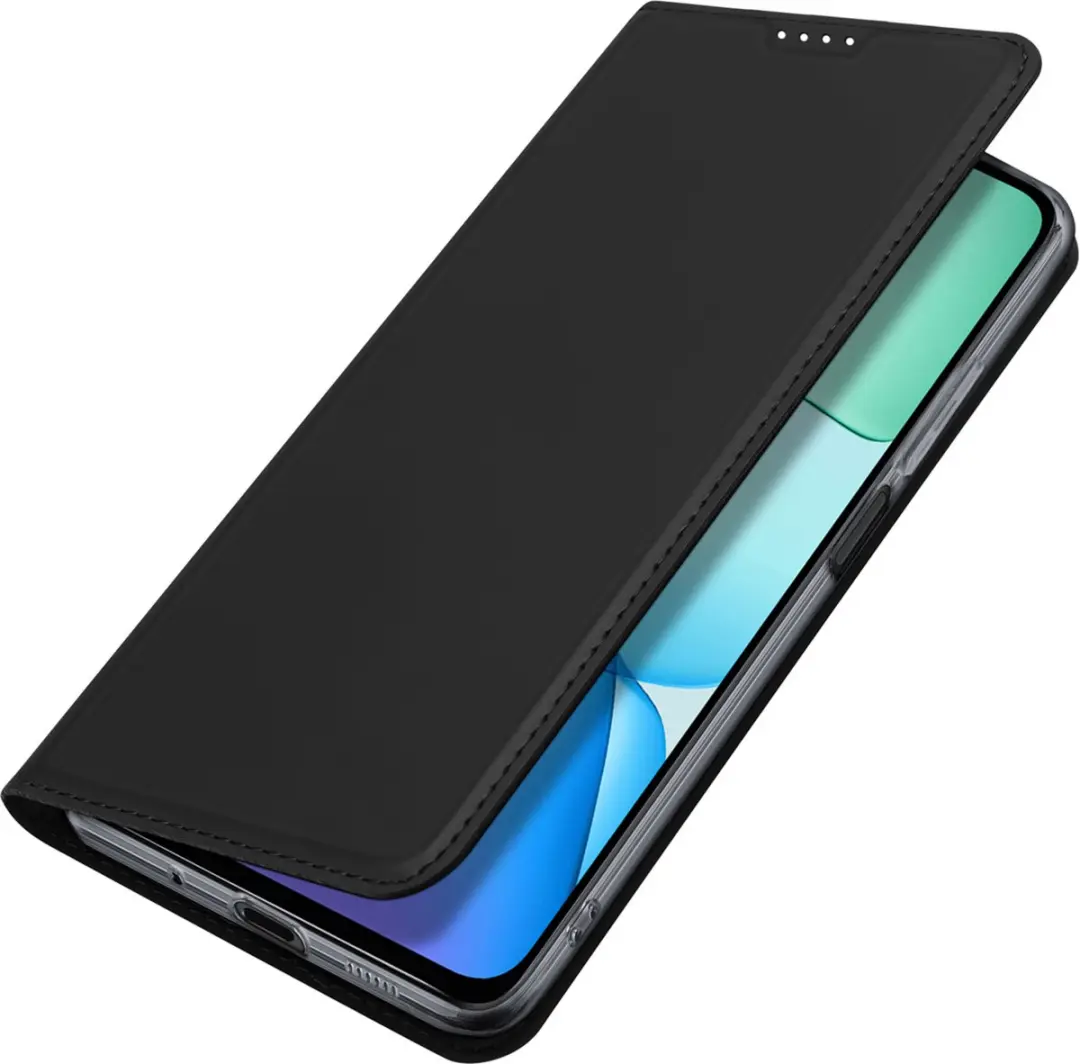 Dux Ducis Skin Pro SH00079096 Hoesje - Xiaomi Poco M6/Redmi 13 - Zwart