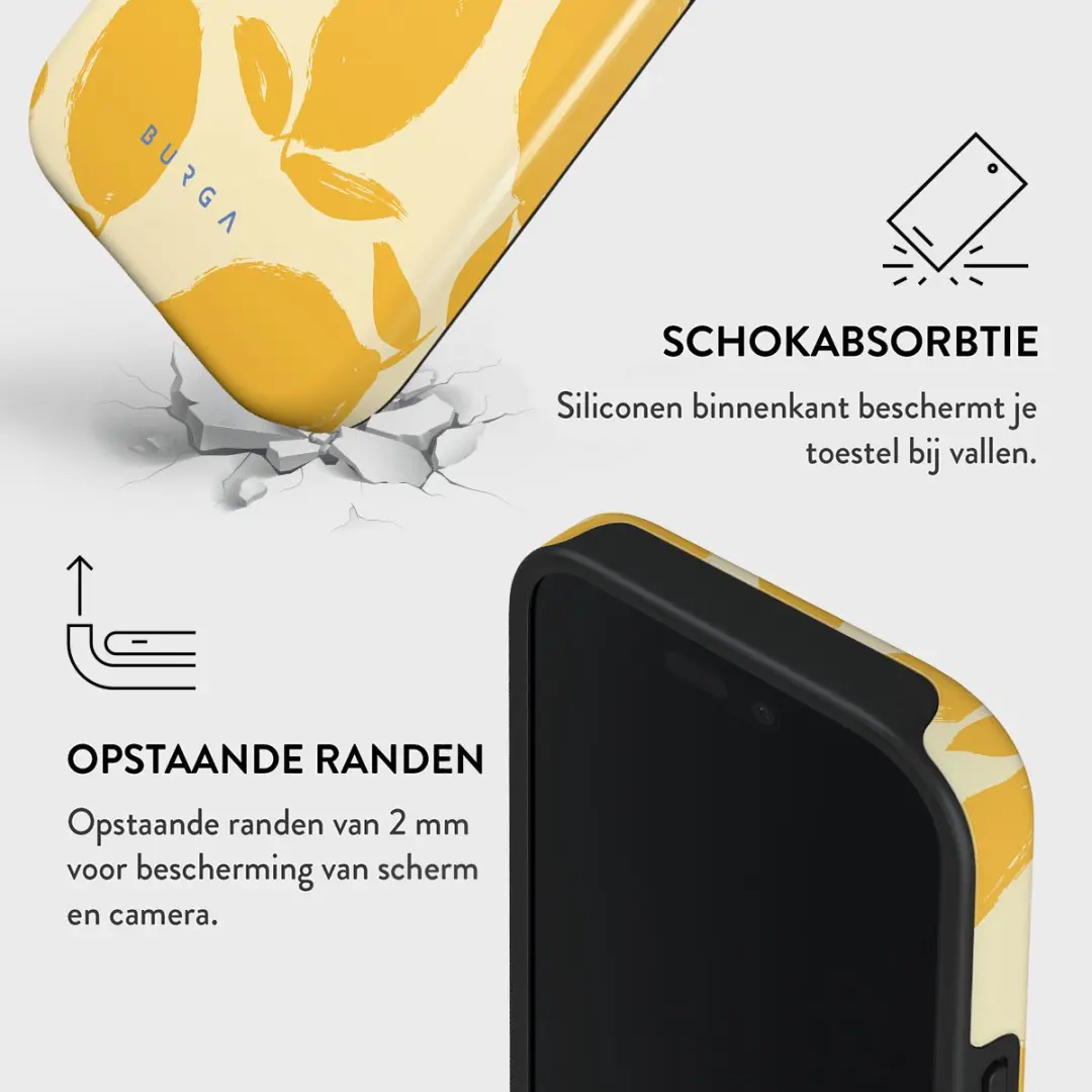Burga Telefoonhoesje iPhone 16 Pro Max MagSafe Lemon Tart