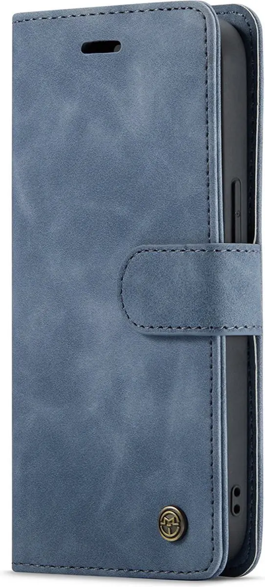 Caseme iPhone 14 Plus Bookcase Hoesje - 4 Pasjes - Grijs