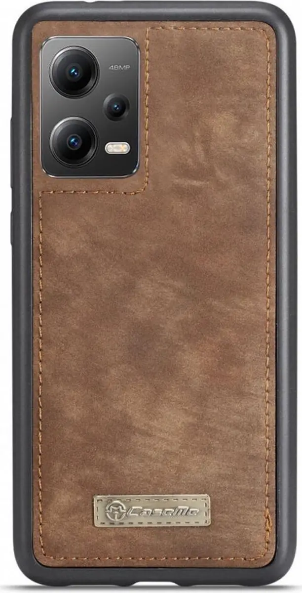 Caseme 008 Xiaomi Redmi Note 12 Pro 4G Book Case - 2 Stuks - Bruin