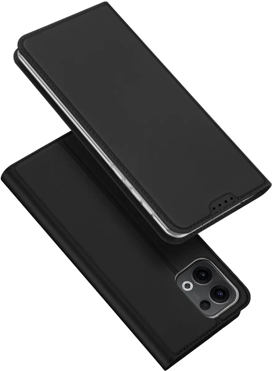 Dux Ducis Slim Softcase Bookcase Oppo Reno 13 SH00085739 - Zwart